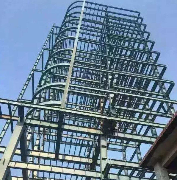 H সেকশন ফ্রেম স্টিলের কাঠামো শপিং মল জারা সুরক্ষা