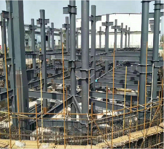 উচ্চ পারফরম্যান্স OEM স্টিল স্ট্রাকচার শপিং মল জারা প্রতিরোধী