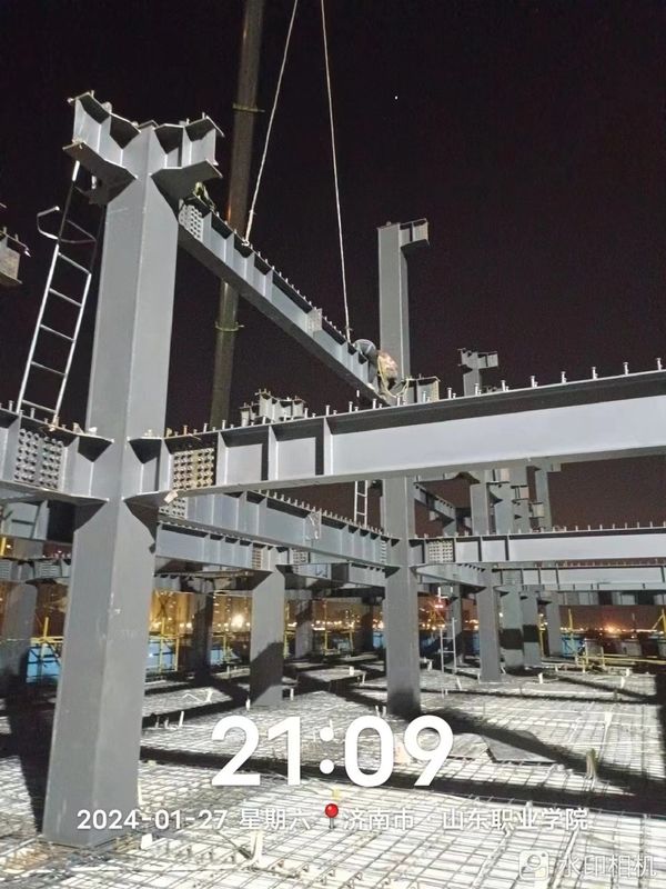 OEM কাস্টমাইজড বড় ইস্পাত পাইপ উত্পাদন ধাতু ঢালাই কর্মশালা জন্য ইস্পাত কাঠামো বিল্ডিং