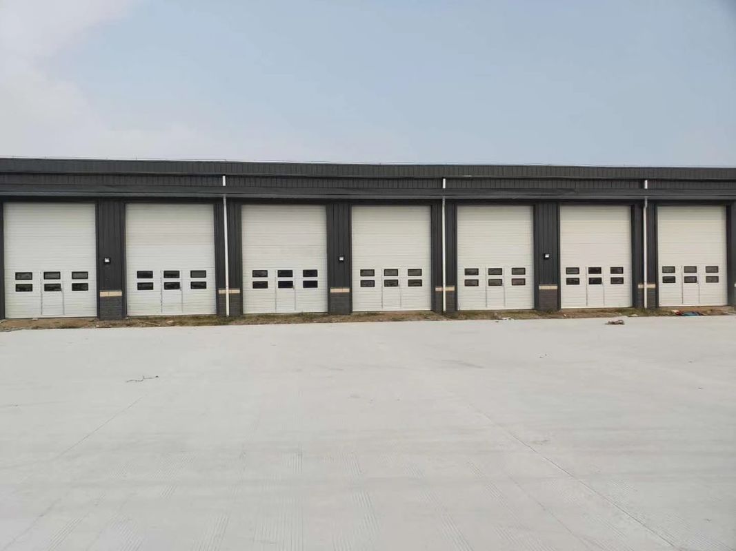 OEM ফার্মাসিউটিক্যাল লজিস্টিক প্রিফ্যাব্রিকেটেড মেটাল বিল্ডিং H সেকশন পোর্টাল ফ্রেম বিল্ডিং ইস্পাত কাঠামো
